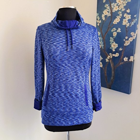 Layer 8 Tops - Layer 8 Women  Activewear Tops Blue Print Color Size M Preowned Good Condition